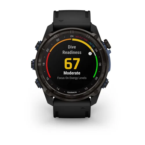 DECENT MK3i 51MM CARBON GRAY DLC Ti/BLK DIVE COMPUTER EMEA 010-02752-11