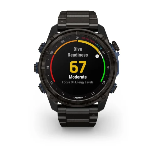 DECENT MK3i 51MM CARBON GRAY DLC Ti/Ti  DIVE COMPUTER EMEA 010-02752-14