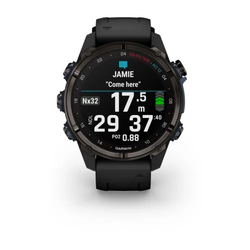 DECENT MK3i 43MM CARBON GRAY DLC Ti/BLK DIVE COMPUTER EMEA 010-02753-11