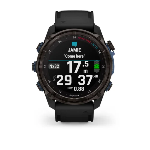 DECENT MK3i 51MM CARBON GRAY DLC Ti/BLK DIVE COMPUTER EMEA 010-02752-11