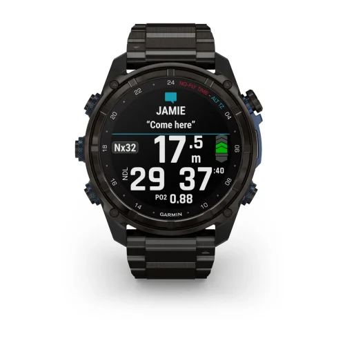 DECENT MK3i 51MM CARBON GRAY DLC Ti/Ti  DIVE COMPUTER EMEA 010-02752-14