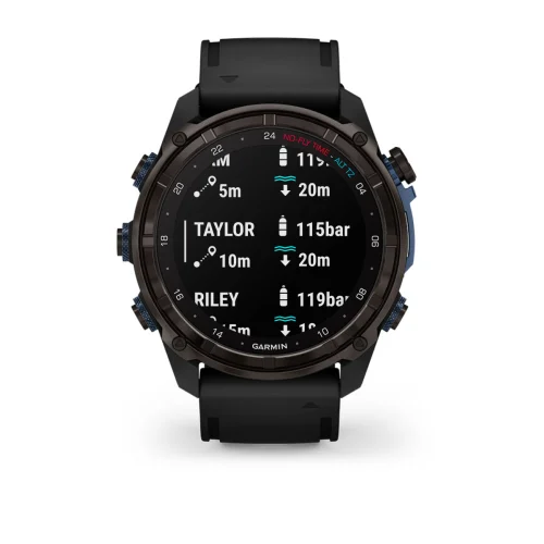 DECENT MK3i 51MM CARBON GRAY DLC Ti/BLK DIVE COMPUTER EMEA 010-02752-11