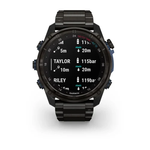 DECENT MK3i 51MM CARBON GRAY DLC Ti/Ti  DIVE COMPUTER EMEA 010-02752-14