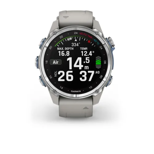 DECENT MK3 43MM PASSVTD STEEL /FOG GRAY DLC Ti/BLK DIVE COMPUTER EMEA 010-02753-04