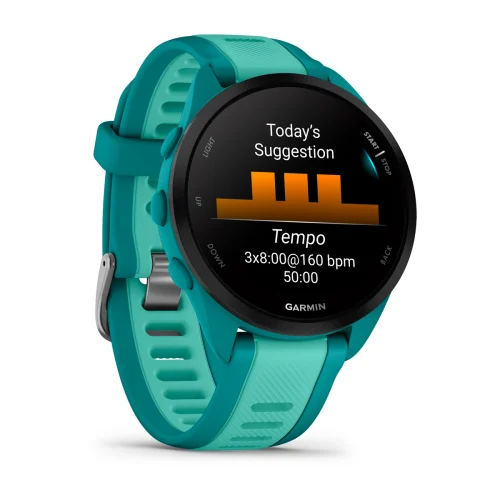 FORERUNNER 165 MUSIC GPS WIFI TURQUOISE/AQUA WW 010-02863-32 variant
