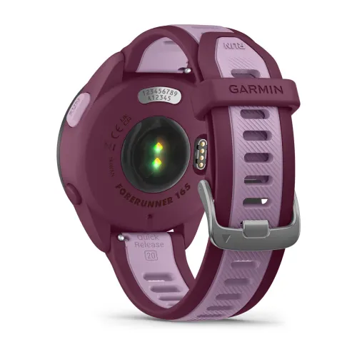 FORERUNNER 165 MUSIC GPS WiFi BERRY /LILAC WW 010-02863-33