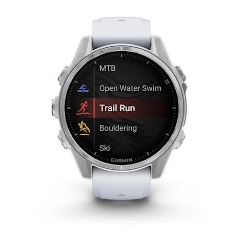 FENIX 8 43MM, AMOLED, GLASS, BARESS/WHITESTONE, WHITESTONEBND, WW 010-02903-00