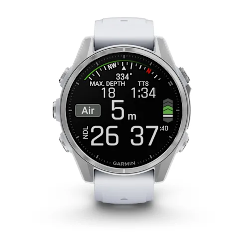 FENIX 8 43MM, AMOLED, GLASS, BARESS/WHITESTONE, WHITESTONEBND, WW 010-02903-00