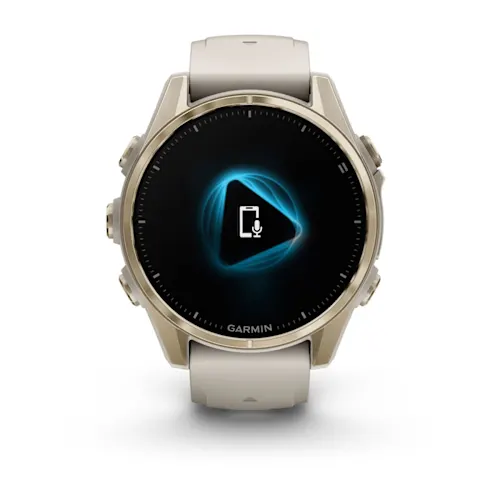 FENIX 8 43MM,AMOLED,SAPH,SFTGLDSS/FGGRY,FOGGRY/DKSNDBND,EMEA 010-02903-11
