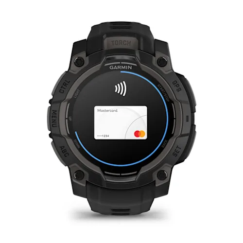 INSTINCT 3,45MM,AMOLED,BLACK BEZEL WITH BLACK BAND,WW 010-02936-00
