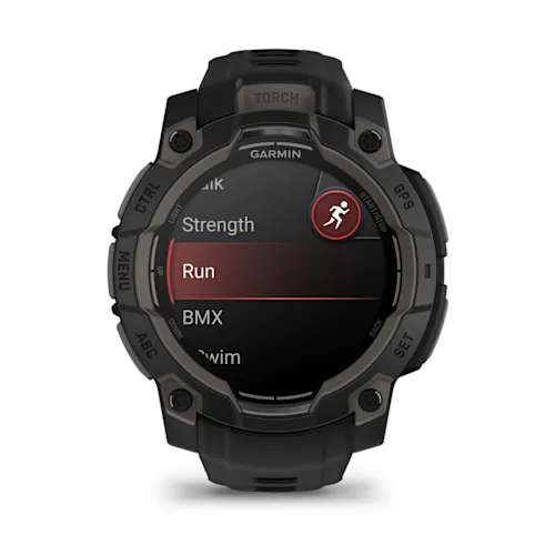 INSTINCT 3,45MM,AMOLED,BLACK BEZEL WITH BLACK BAND,WW 010-02936-00