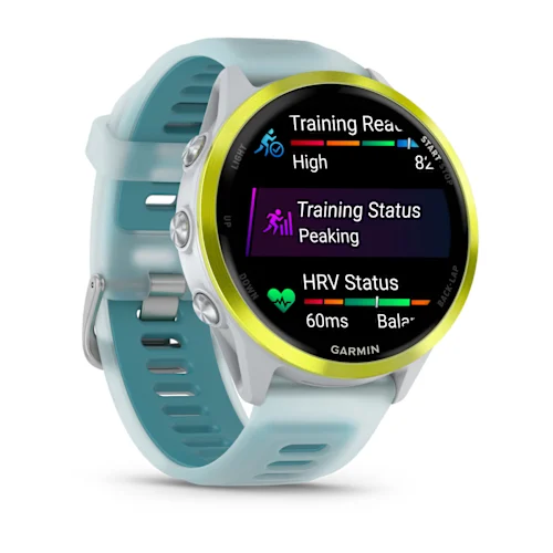 Forerunner 570 - 47MM, WiFi, GPS, WW, Whitestone/Amp Yellow 010-02971-01