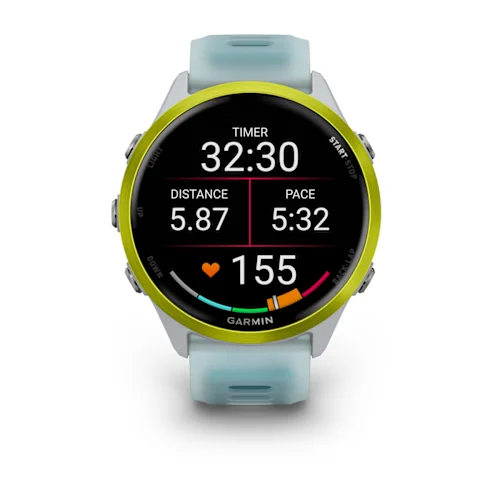 Forerunner 570 - 47MM, WiFi, GPS, WW, Whitestone/Amp Yellow 010-02971-01