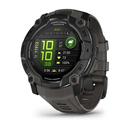 INSTINCT 3,50MM,AMOLED,BLACK BEZEL WITH CHARCOAL BAND,WW,010-03020-00