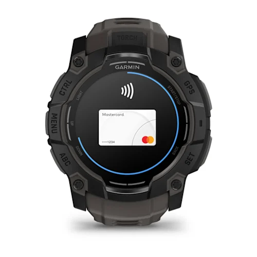 INSTINCT 3,50MM,AMOLED,BLACK BEZEL WITH CHARCOAL BAND,WW,010-03020-00