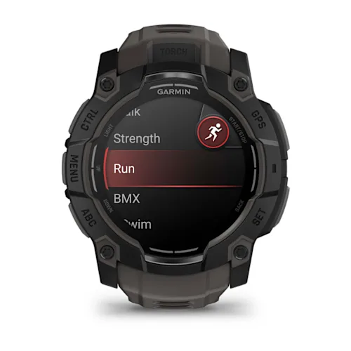 INSTINCT 3,50MM,AMOLED,BLACK BEZEL WITH CHARCOAL BAND,WW,010-03020-00