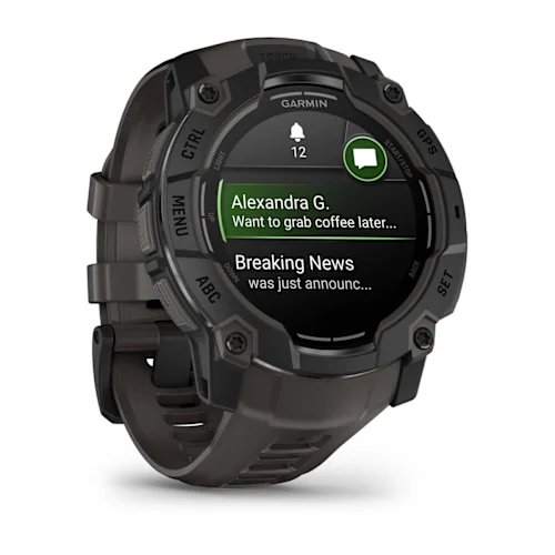 INSTINCT 3,50MM,AMOLED,BLACK BEZEL WITH CHARCOAL BAND,WW,010-03020-00