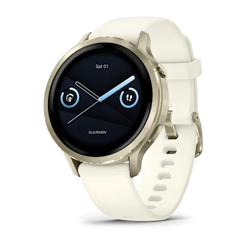 VENU 4 (41MM), GPS, WI-FI, BEIGE W/ LUNAR GOLD + BONE, WW 010-03013-00